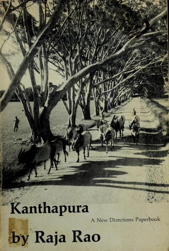 Book cover for Kanthapura by Raja Rao