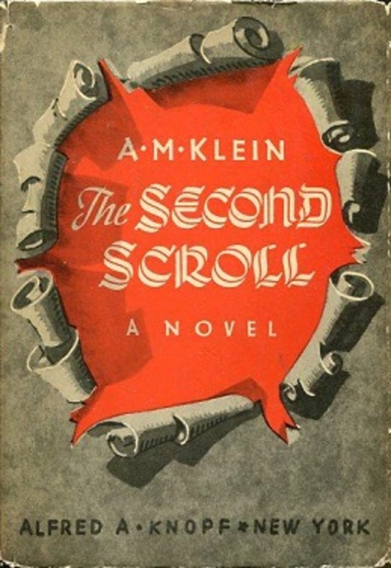 Book cover for The Second Scroll by A.M. Klein