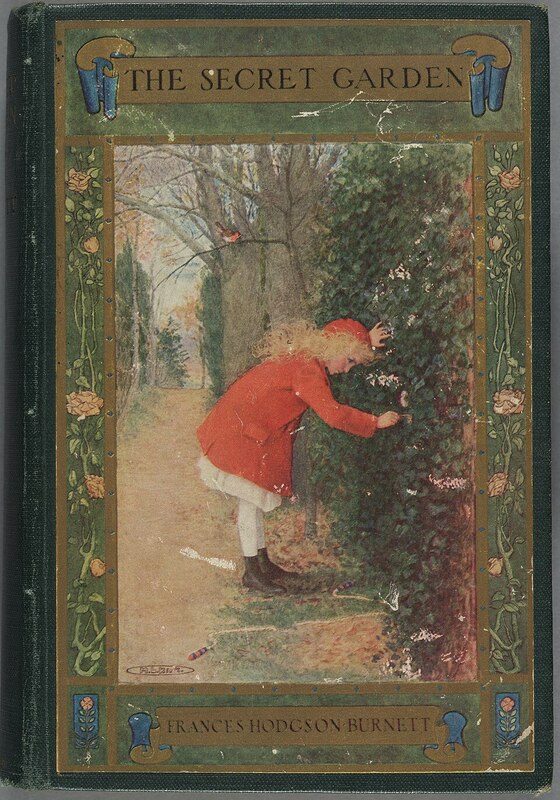 Book cover for The Secret Garden by Frances Hodgson Burnett