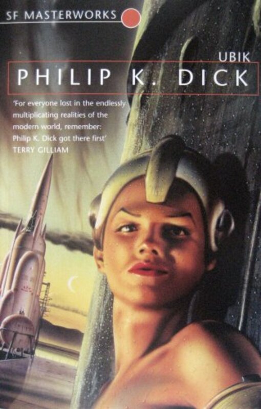 Book cover for Ubik by Phillip K. Dick