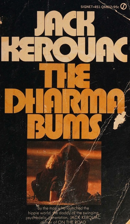 Book cover for The Dharma Bums by Jack Kerouac
